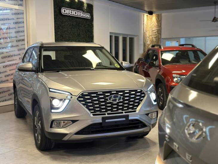 HYUNDAI NEW CRETA AUTOMATICA SAFETY 0Km My2024 una inteligente eleccion! Financia Bco. Santander. Acércate a ORIO HNOS, SAN GENARO, concesionario oficial JMC, ISUZU, KAMA Camiones