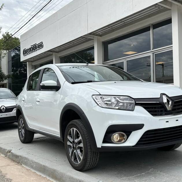 RENAULT SANDERO PH2 1.6 16v INTENSE CVT 0Km my2024. Financia Bco. Santander. Acércate a ORIO HNOS, SAN GENARO, concesionario oficial SHINERAY