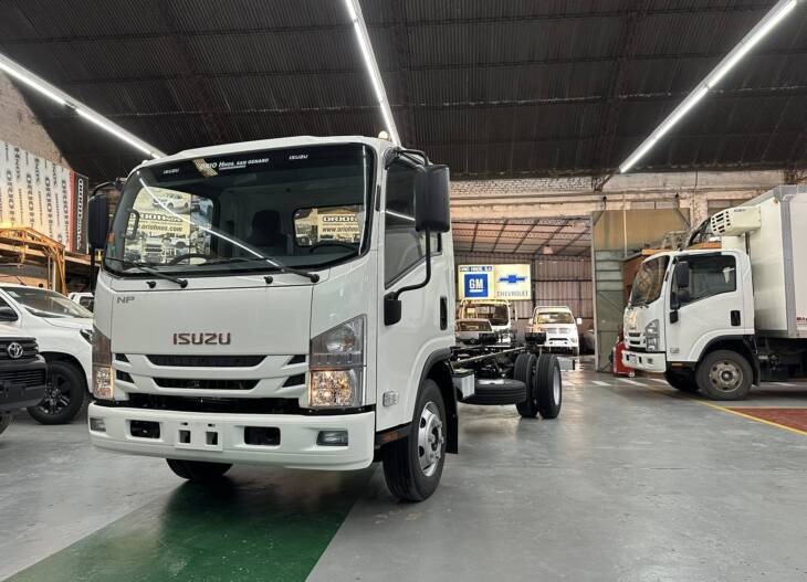 ISUZU NPR75 Cabina Simple Chasis Largo 0Km My2025. Financia Bco. Santander. Acércate a ORIO HNOS, SAN GENARO, concesionario oficial JMC, ISUZU, KAMA Camiones - Imagen 12