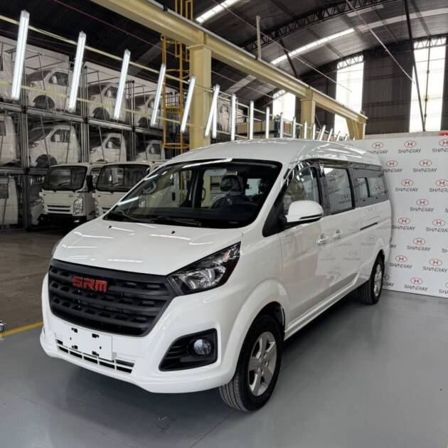 SHINERAY SRM M7 2.0 NAFTA M/T 9 PASAJEROS 0Km My2025. Financia Bco. Santander. Acércate a ORIO HNOS, SAN GENARO, concesionario oficial SHINERAY, DOMY Utilitarios