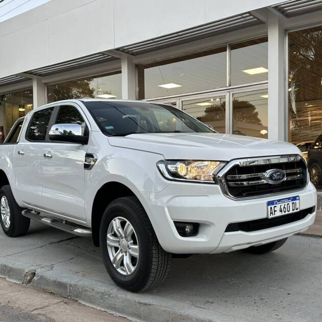 RANGER D/CABINA 2.2 TDI A/T XLT 4x2 año 2022 blanco Oxford. con 80.000Km. UNICA!! Financia Bco. Santander. Acércate a ORIO HNOS, SAN GENARO, concesionario oficial JMC, ISUZU, KAMA Camiones
