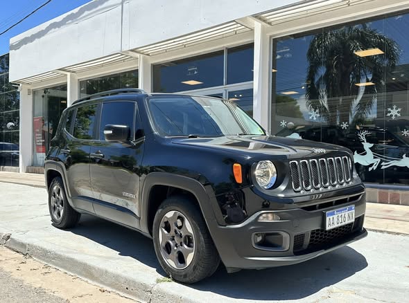 RENEGADE 1.8 NAFTA MANUAL SPORT año 2016 IMPECABLE! Financia Bco. Santander. Acércate a ORIO HNOS, SAN GENARO, concesionario oficial JMC, ISUZU, KAMA Camiones