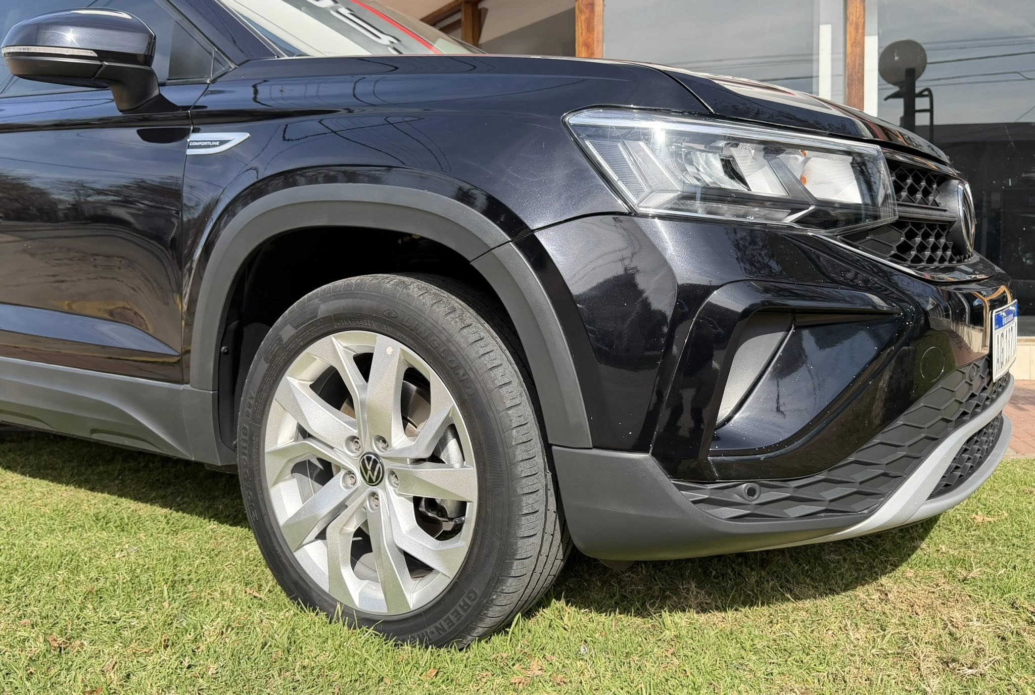 VW TAOS 250 TSI COMFORTLINE TIPTRONIC año 2023, negro. Financia Bco. Santander. Acércate a ORIO HNOS, SAN GENARO, concesionario oficial FORTHING suv - Imagen 13